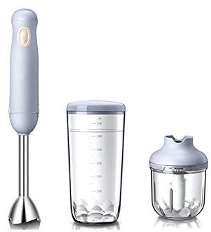 Licuadora De Inmersión Manual De 500 W, Licuadora De Varilla De Acero Inoxidable 304, Taza De Jugo De 400 Ml, Licuadora De Inmersión Manual De 5 Velocidades para Comida De Bebé, Sopa, Sin BPA