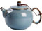 ChengBeautiful Keramische Teekanne Keramik Teekanne Einzel Pot Tee-Maschine for Groß Tee und Teebeutel (Farbe : Blau, Size : 225ml)