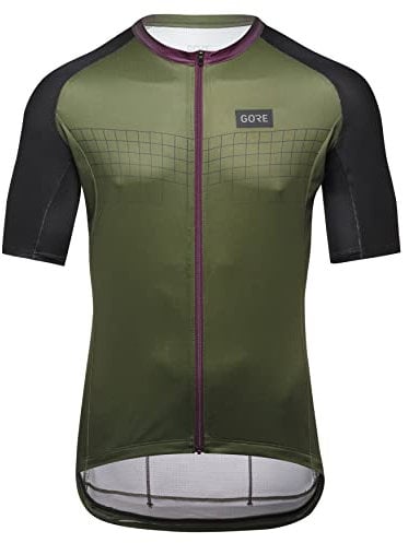GORE WEAR Herren Grid Fade 2.0 Trikot, Utility Green/Process Purple, M EU