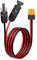 YAODHAOD XT60 Solarkabel，Solarpanel Stecker auf XT60 Adapterkabel, 12AWG 60CM XT60 Stromkabel auf Solarladestecker für tragbares Kraftwerk & Solargenerator Solarpanel (2mm², Solar to XT60 0.6M)