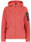 CMP - Giacca Donna Cappuccio Fisso, Papavero-Red Fluo-Antracite, M