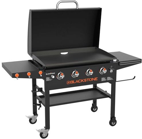 Blackstone 36 Griddle Grillstation mit 4 Brennern inkl. Deckel