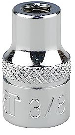 KAIFNT K301-009 3/8-inch Drive to 1/4-inch Hex Bit Holder Socket, 3/8DR to 1/4H Magnetic Adapter
