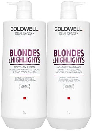 Goldwell Dualsenses Blonde & Highlights Shampoo 1000ml Conditioner 1000ml
