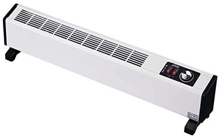 MytaYt Convector Heater Thermostat for Electric Skirting Boards Home Conservatory Skirting Board Radiator with Frost Protection 1800W
