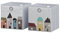 Vicco Faltbox, Regalbox für Kinder, Grau, 30 x 30 cm (Motiv Stadt)