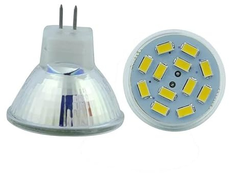JZLBBC MR11 Faretti Lampadine LED GU4 MR11 220V 3W Lampada Attacco GU4.0 Illuminazione Da Incasso Bianco Caldo,Bianco Caldo,3W-2Pc