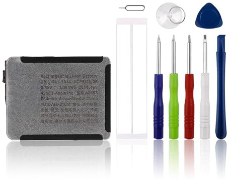 SwarKing Ersatz Akku A2663 Kompatibel mit iWatch Series 7&Series 8 41mm A2475/A2476/A2772/A2773/A2857 GPS/GPS + Cellular Version with Tools
