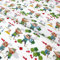 Stoff Meterware Kinderstoff Baumwollstoff Baumwolle - 1 Meter, Nähen, Bettwäsche, Kinder, Baby, Jungen, Mädchen, Bekleidung, Deko (Abenteuer Tiere)