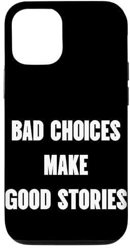 Hülle für iPhone 14 GGT Bad Choice Make Good Stories Rebel Yolo Vacation