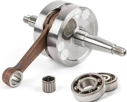 ALBERO MOTORE TOP TPR CORSA 44mm + CUSCINETTI PER MINARELLI AM6 RS RX HM CRE CABALLERO DERAPAGE 50