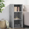 MOBCANT Sideboard, Vorratsschrank Kaffeebar Apothekerschrank Vitrinenschrank Geeignet für Schlafzimmer Foyer Küche Wohnbereich Betongrau 40x41x93 cm Holzwerkstoff