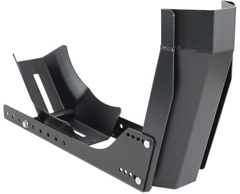 The Drive Motorradständer 12-21 Zoll | Verstellbarer Motorrad Transportständer | Reifenbreite 80 bis 130mm | Motorrad-Wippe | Vorderrad u. Hinterrad