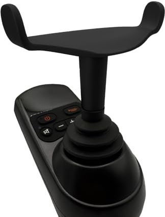 U-Shaped Joystick Handle for Wheelchairs,Joy Stick with Flex Shaft for Electric Wheelchairs and Power Chairs,Wheel Chair Joystick Accessory with Comfortable Grip and Universal Compatibility