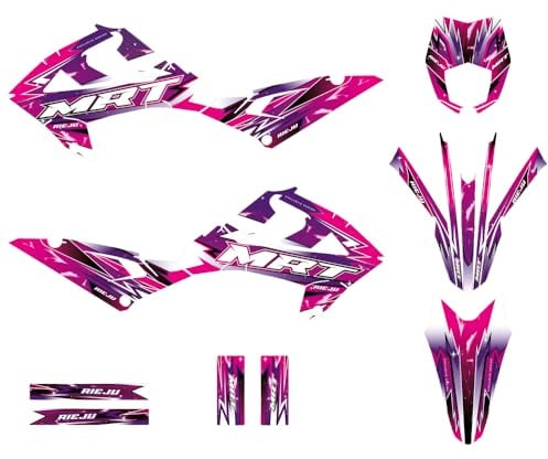 KIT DECO RIEJU MRT 50 GALAXIE Classic Rose-Violet | 2022 à 2026