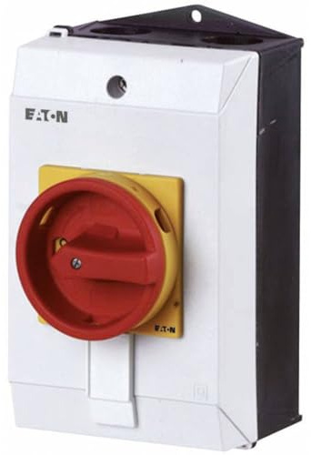 Eaton 207319 Hauptschalter, 3-polig + N, 32 A, not-aus-Funktion, abschließbar in 0-Stellung, Aufbau