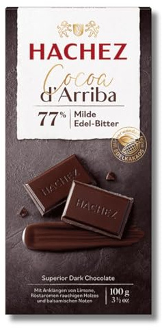 Hachez Cocoa Tafel - Cocoa d'Arriba Tafel Classic (1 x 100 g)