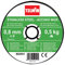Telwin 802051 Bobina filo per Saldatura su Acciaio Inossidabile, D 0,8 mm (0,5 kg), Grigio