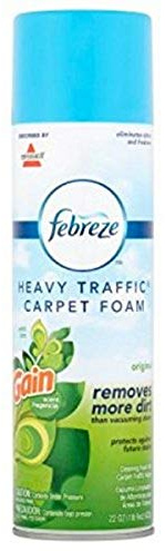 Bissell Febreze Gain Scent Heavy Traffic Carpet Foam, 22 Ounce