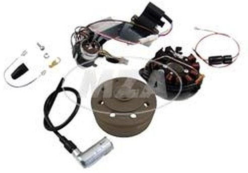 SET Umrüstsatz VAPE (M-G) Schwalbe KR51/1, KR51/2 auf 12V 35/35W (ohne Batterie, Hupe und Leuchtmittel)