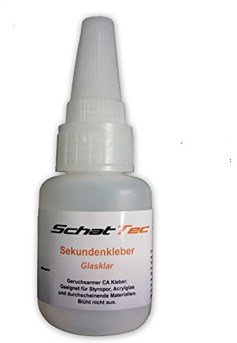 20g Sekundenkleber Superkleber glasklar für alles was durchsichtig ist und mehr...