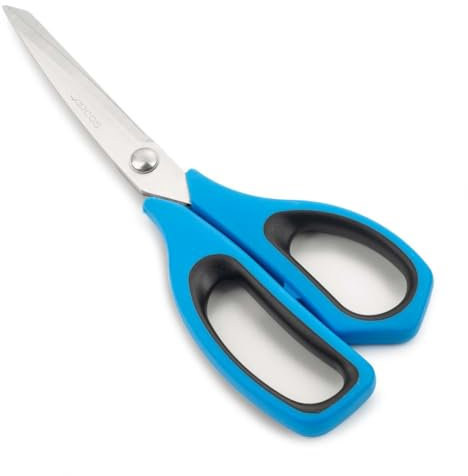 Arcos Tijeras cocina Acero Inoxidable. Estas tijerase utilizan para cortar,eparar y rebanar diferentes tipos carne. Mango polipropileno y Hoja 235 mm. Serie Prochef. Color azul.