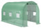 Outsunny Serre de Jardin Tunnel Surface Sol 7m² 3,5L x 2l x 2H m châssis Tubulaire renforcé Porte zippée 6 fenêtres enroulables Vert