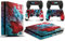 giZmoZ n gadgetZ GNG PS4 Slim Konsolen-Gehäuseaufkleber, Motiv: Colour Explosion, inklusive 2er-Set mit Aufklebern für Controller