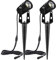 SanGlory 2er Pack 3W LED Gartenstrahler mit Erdspieß 3er Set, 4er Set, 6er Set und 8er Set Gartenleuchten geeignet, kann nicht alleine oder mit anderen Produkten verwendet werden
