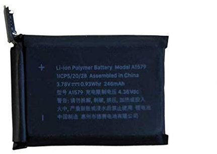 A1579 Reemplazo de batería para A1554 42mm (1st Generation) iWatch Smart Watch(42mm)(3.8v 200mah)