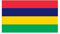 Stormflag mauritius Flagge(90cmx150cm) Polyester Pongee 90g mit genäht.