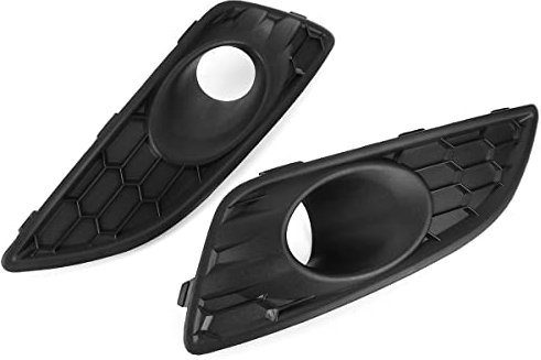 Nonuine Links Rechts Vordere Stoßstange Untere Nebelscheinwerfer Surround Grille Nebelscheinwerfer Verkleidungsabdeckung Für Ford Für Fiesta Mk7 Facelift 2013 2014 2015 2016 2017 (Farbe : P)