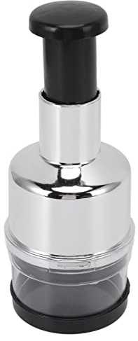 Picadora Manual Multiusos Cortador Verduras para Cebolla Ajo Frutas Nueces Cuchilla Acero Inoxidable Ideal para Preparar Alimentos Hogar Cocina