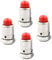 Mipcase 4 Pcs Pressure Cooker Safety Valve: Instapot Lid Pressure Cooker Parts Replacement Olla Pressure Pot Steam Release Valves Universal Cover - Pressure Cooker Accessories