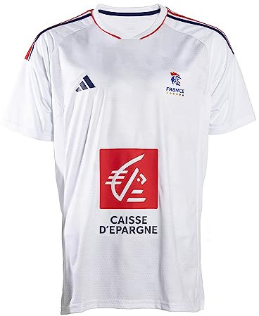 Adidas Trikot der französischen Handballnationalmannschaft, weiß