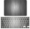JZ Wood Grain Fall Für MacBook Air 15 with M2 (Models: A2941) Hartschalenkoffer mit Keyboard Cover Set - J