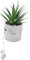 Cabilock Expressive Mini Artificial Plant Cute Succulent Potted Realistic Faux Plant Decor