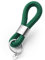 Dinalu maritimer Schlüssel-Anhänger in verschiedenen Farben mit silbernem Metall, Key Chain dark green