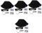 VICASKY 4 Sets Detektiv Partyspielzeug Detektiv Rollenspiel Requisiten Detektiv Rollenspiel Requisiten Detektiv Verkleidung Cosplay Requisiten Detektiv Werkzeuge Partyzubehör