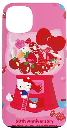 Hülle für iPhone 13 Hello Kitty 50th Anniversary Candy Case
