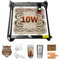Roomark Machine de gravure laser, sortie, gravure sur bois et métal, taille de travail maximale de, machine de découpe laser et machine de gravure (10w)