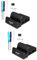 2 pezzi Base modificata for console di gioco Docking Station Switch Supporto di ricarica Caricabatterie Bere Abs Charge Lite Mobile TV/119