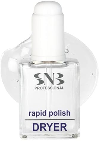 SNB Professional Schnelltrocknender Nageltrockner 15 ml – Beschleunigt das Trocknen von Nagellack – Einfache Anwendung mit Tropfflasche
