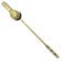 YUANGANG Toilet Tank Accessories Flush Handle Replacement Brass Toilet Flush Handle Front Mount Gold Replacement Lever for Bathroom (Gold)