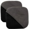 Nettoyer d'écran de voiture, 2pcs Soft Microfibre Clean à écran tactile automobile, lingettes réutilisables lavables, 4.1x4.1x0.20 lingettes de nettoyage pour téléphones mobiles, tablettes, ordinateu
