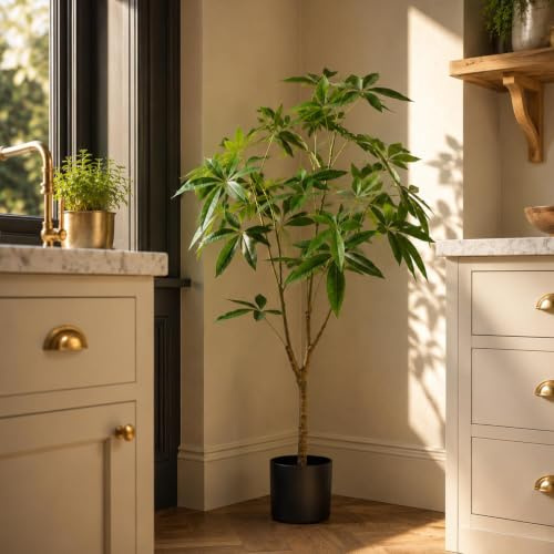 Artificial Money Tree Pachira Realistic Faux Plant
