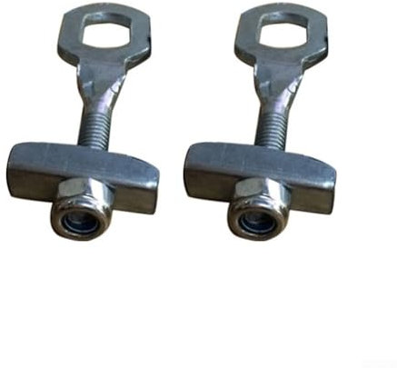 Lot de 12 tendeurs de serrage pour chaînes de vélo - Pour une utilisation sur pignon fixe (2 pièces)
