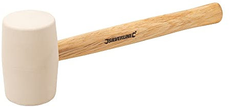 Silverline 633608 - Martello in gomma bianca, 454 g