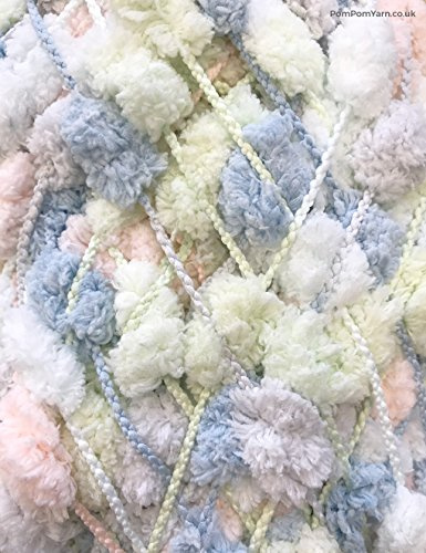 Rico Pompon Print - Pastel Mix (034)