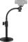 InnoGear Webcam Stand for Desk, Camera Stand Mount Gooseneck Arm for Logitech Webcam C922 C930e C920S C920 C615 C960 C920x BRIO 4K NexiGo N60, Phone Mount, Right Light, GoPro with 1/4 Thread